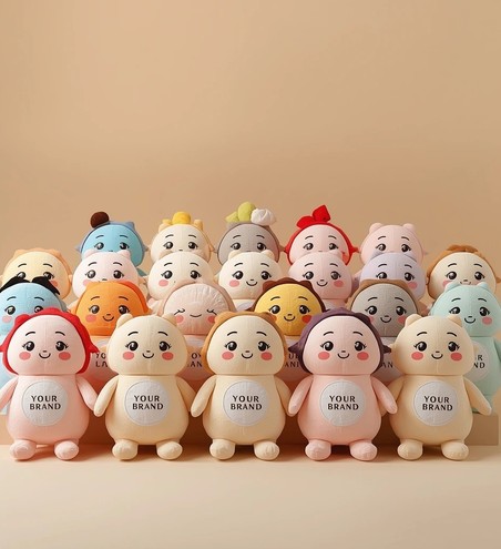 Przekształć swoją maskotkę w spersonalizowaną pluszową zabawkę - Goodies - PLUSH_MASCOT - Masticot.com