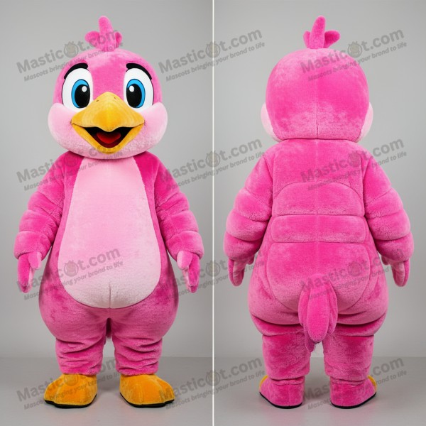 Mascotte pivert rose vif - Masticot.com