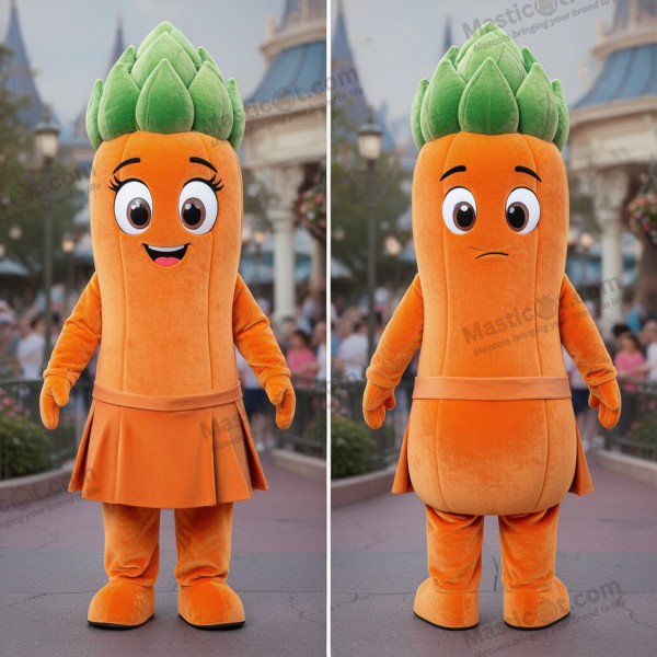 Mascote de espargo verde vibrante - Espargos - MASTICOT_29128 - Masticot.com