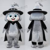 Silverglänsande Häxlock Mascott - Häxans Hatt - MASTICOT_29298 - Masticot.com