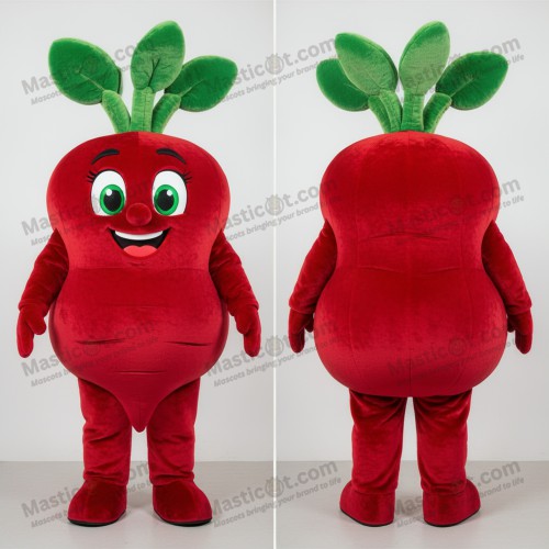 Red rounded but mascot - Masticot.com