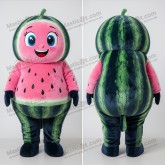 Navy Rounded Watermelon Mascot - Masticot.com