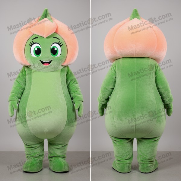 Mascota de habichuela aterciopelada verde - Masticot.com