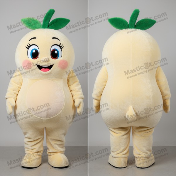 Cream white professional attorney mascot - Masticot.com