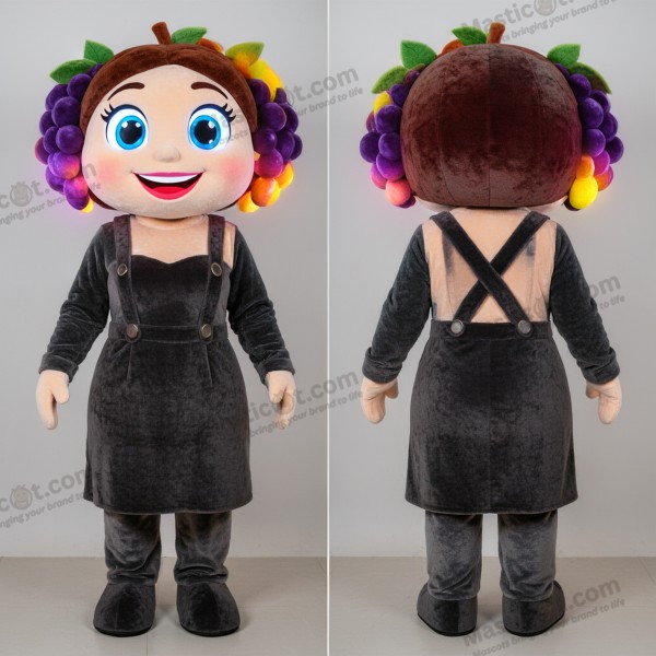 Mascota profesional de abogado en negro carbón - Abogado - MASTICOT_31198 - Masticot.com