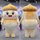Golden plump dim sum mascot - Masticot.com