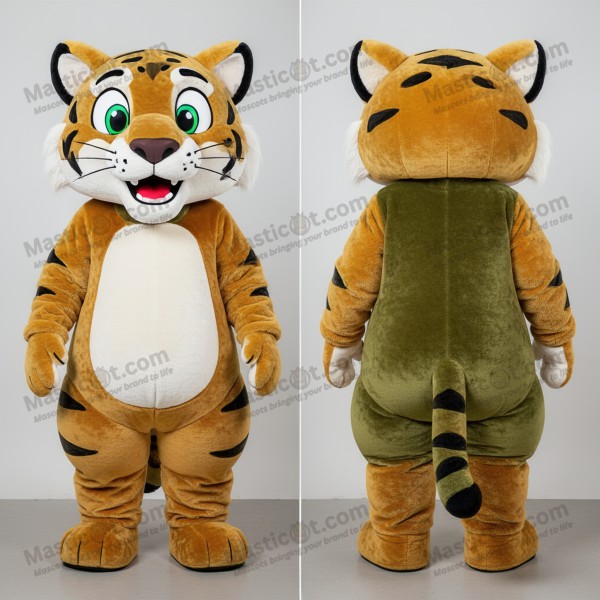 Velvet broad shouldered smilodon mascot - Masticot.com