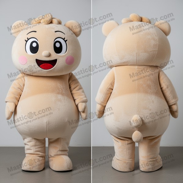 Ivory-svømmende misosuppe-maskot - Masticot.com