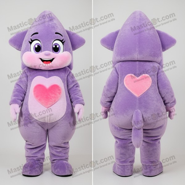 Lavender sweet arrow of love mascot - Masticot.com