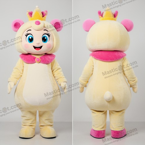 Krem Dronning Maskot - Dronning - MASTICOT_33049 - Masticot.com