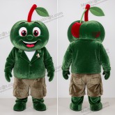 Crimson plush cherry mascot - Cherry - MASTICOT_34768 - Masticot.com