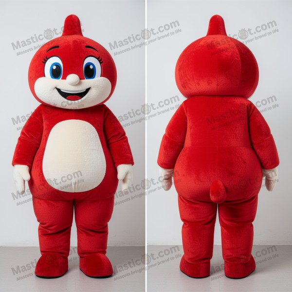 Crimson Glamour Cartoon Aglet Mascot - Masticot.com