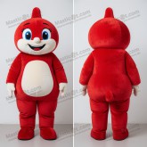 Mascotte Aglet Rouge Élégante en Peluche - Aglet - MASTICOT_317 - Masticot.com