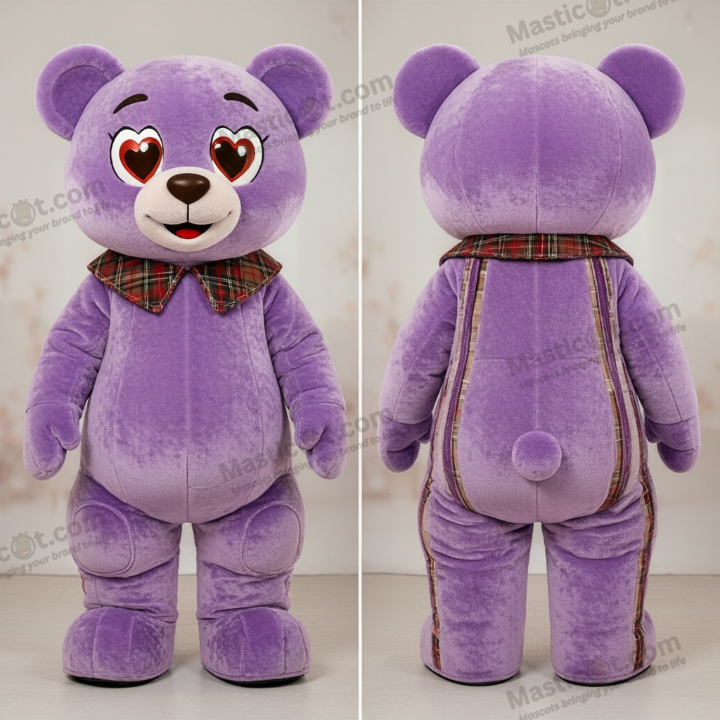 Lavendelmyk Teddy Sjokolademaskot - Sjokolader - MASTICOT_35703 - Masticot.com