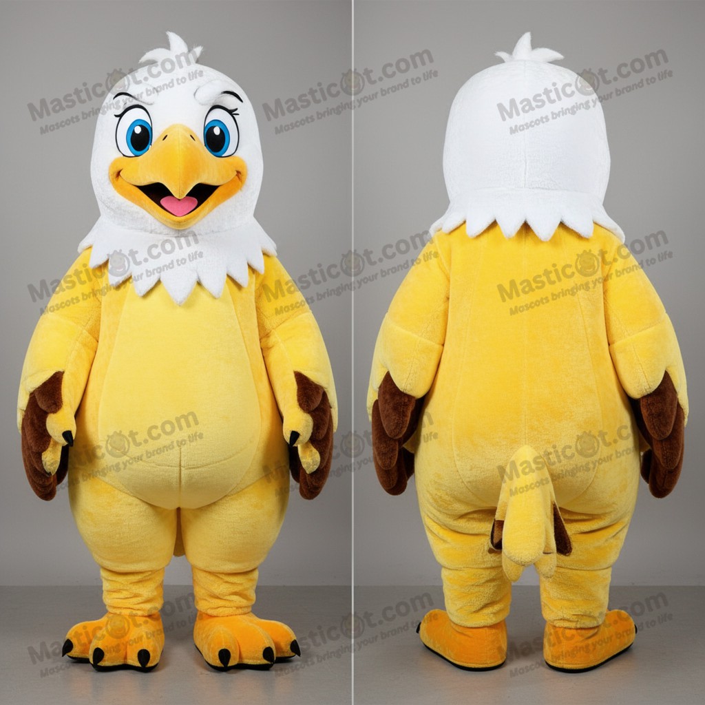 Golden Majestic Bald Eagle Mascot - Masticot.com