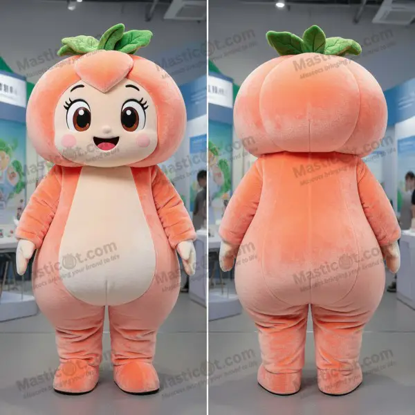 Emerald green plush cabbage mascot - Cabbage - MASTICOT_3544 - Masticot.com