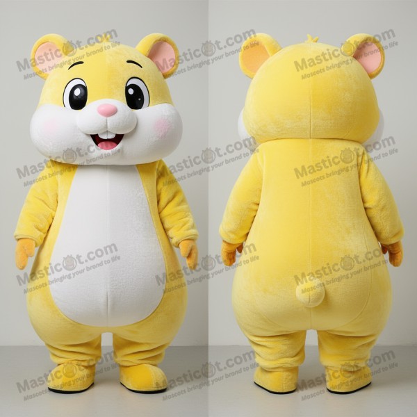 Mascotă hamster jucăușă galbenă de lămâie - Masticot.com