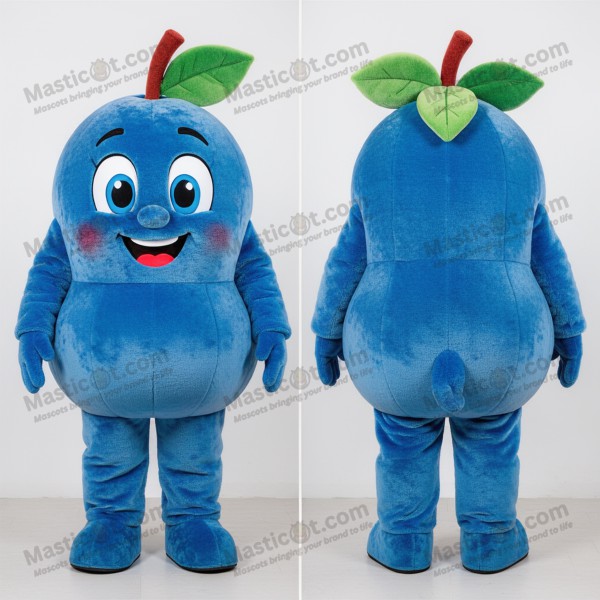 Azure Velvety Cartoon Attorney Mascot - Masticot.com