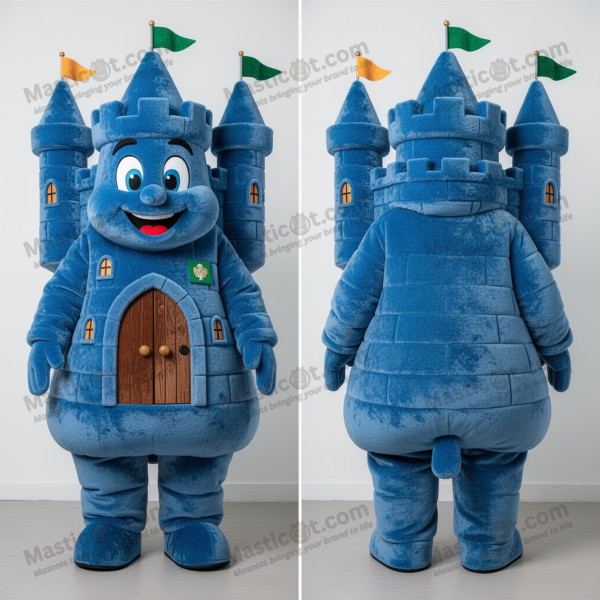 Irský modrý majestátní hradní maskot - Masticot.com