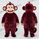 Maronmaskotkostume av plyschapa - Abe - MASTICOT_36561 - Masticot.com