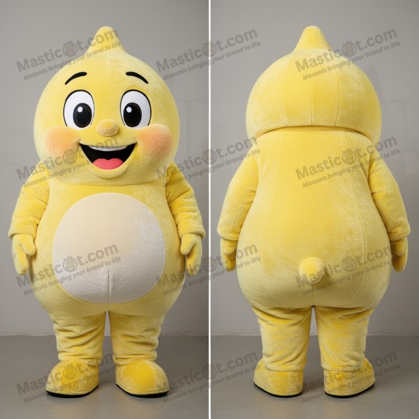 Sitron Gul Padded Clam Chowder Maskot - Masticot.com