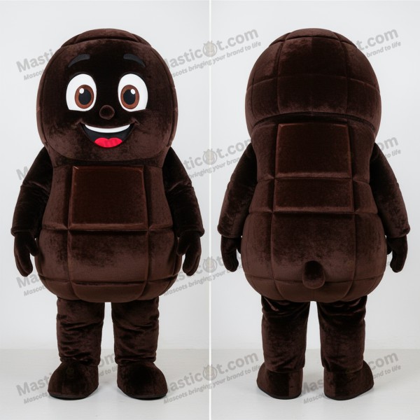 Velvety black chocolate mascot - Masticot.com