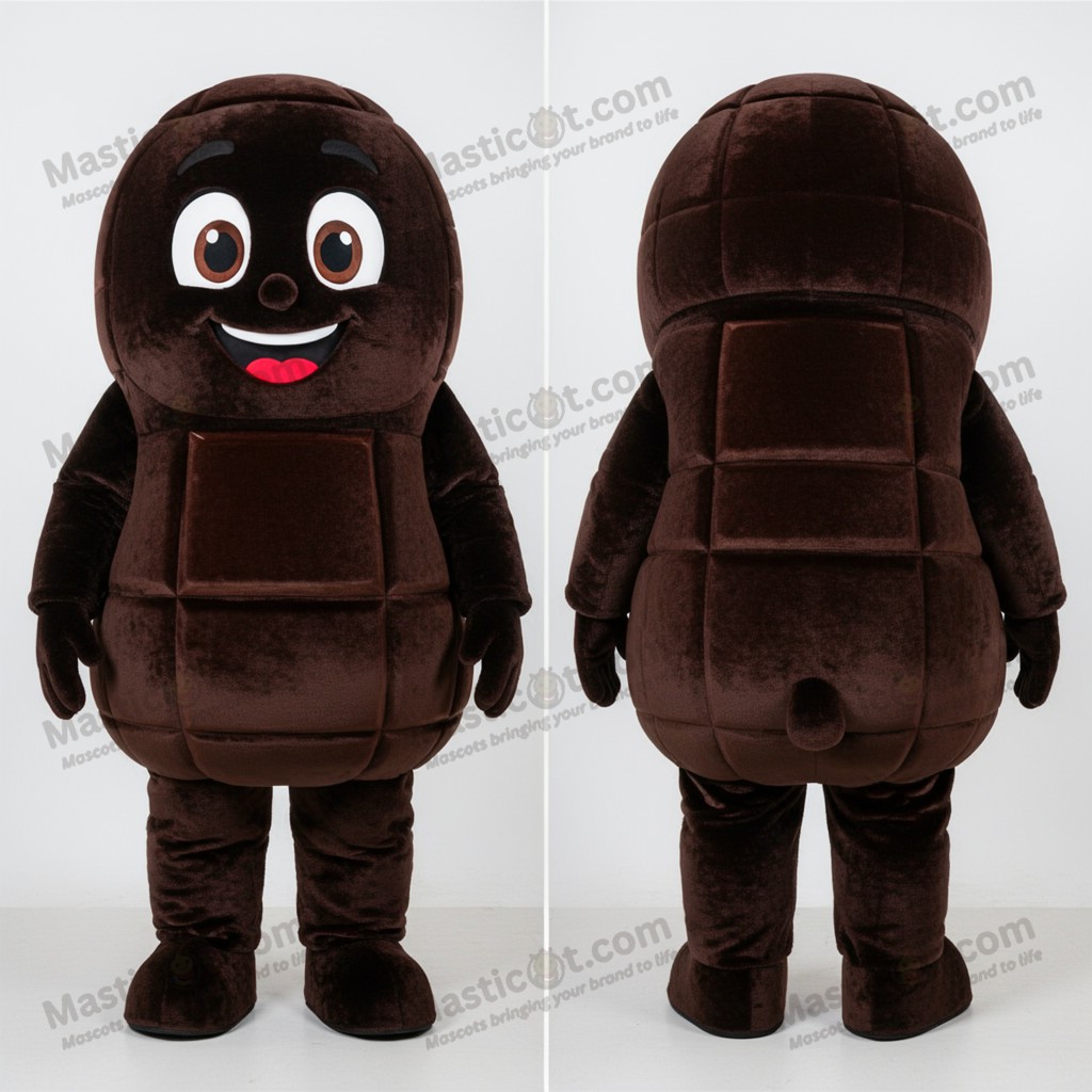 Samtiges Schokoladen-Maskottchen - Pralinen - MASTICOT_3846 - Masticot.com