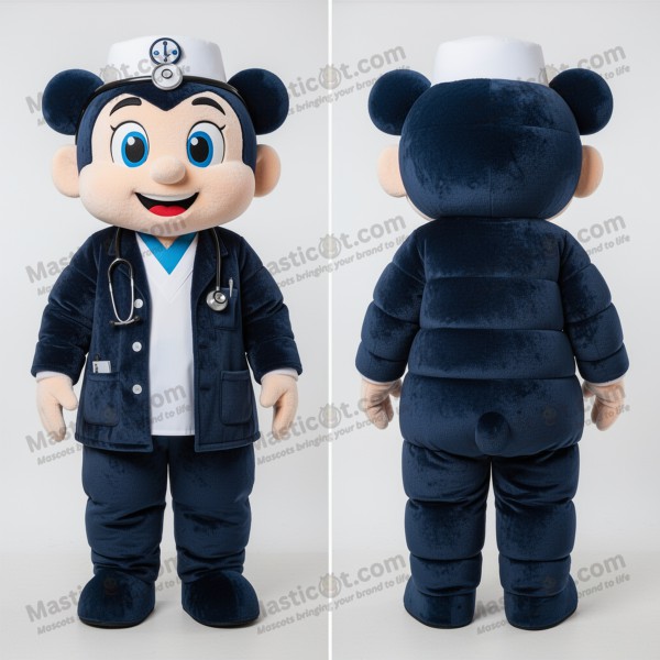 Plyšový maskot Doktora přátelského k dětem - Masticot.com