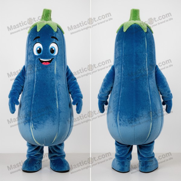 Smaragdgrønn rund squash-maskot - Masticot.com