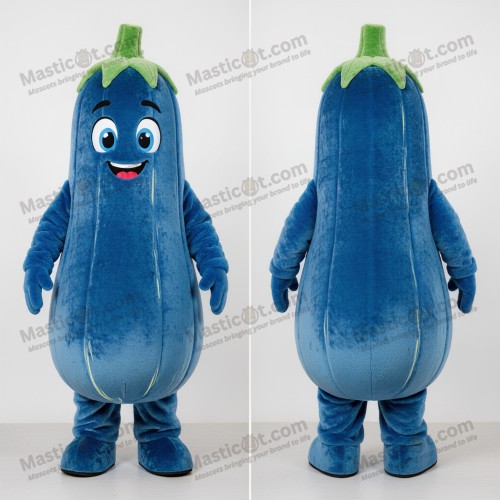 Smaragdgrønn rund squash-maskot - Squash - MASTICOT_3887 - Masticot.com