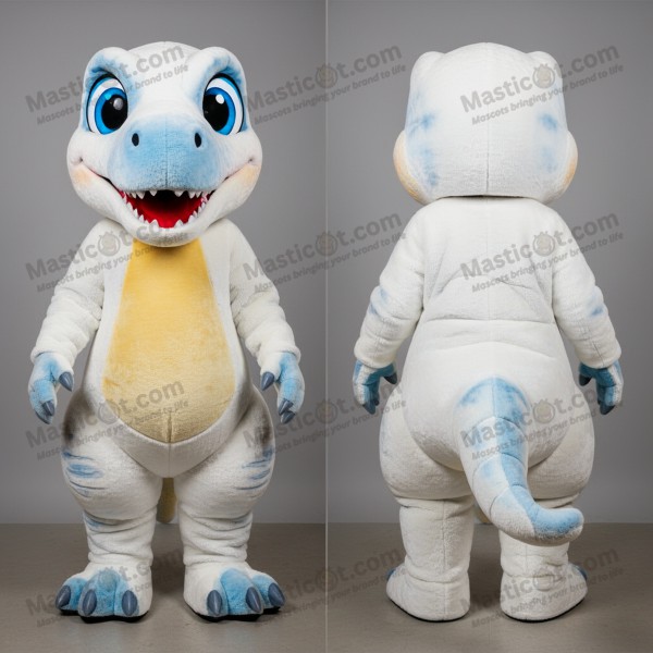 Ivory Gentle Deinonychus Mascot - Masticot.com