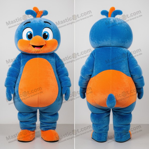 Vibrant round orange mascot - Masticot.com