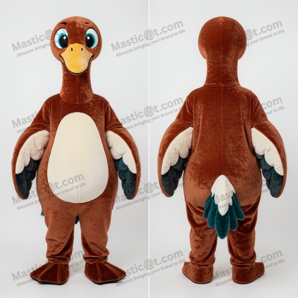 Rustoransje Elegant Svane Maskot - Masticot.com