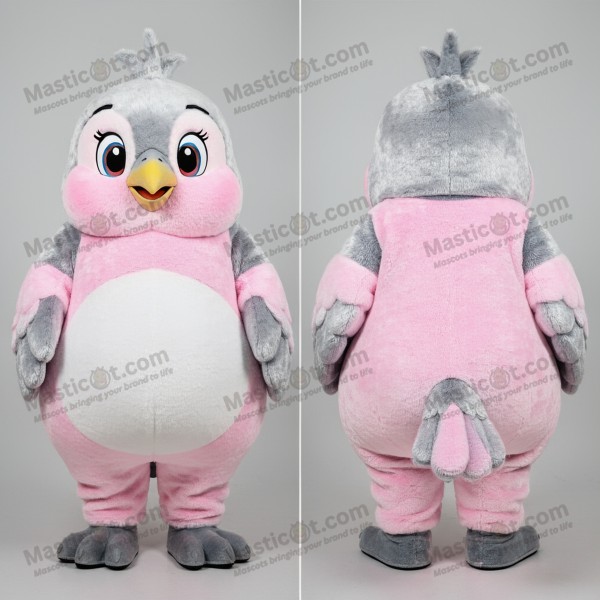 Silver velvety alliance mascot - Masticot.com