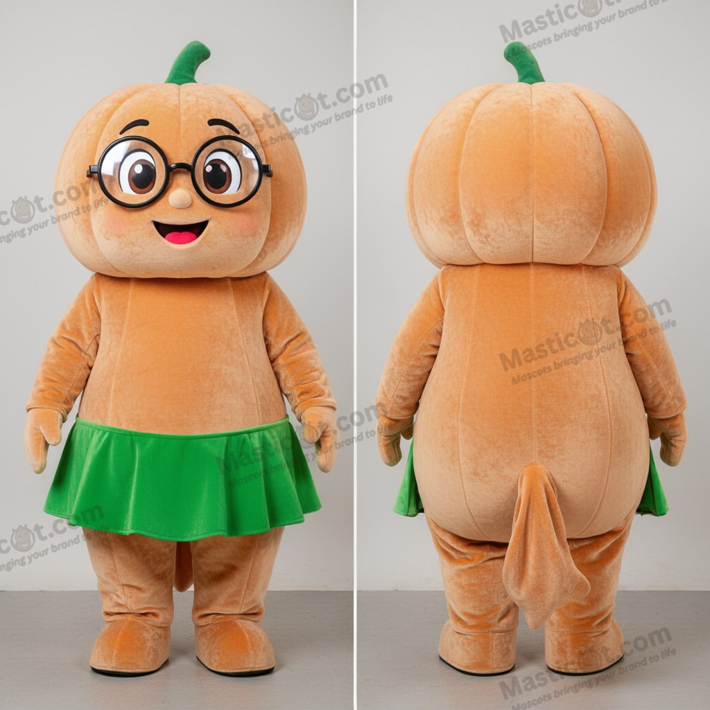 Varm Tan Fløjlsblød Melon Maskot - Melon - MASTICOT_40398 - Masticot.com