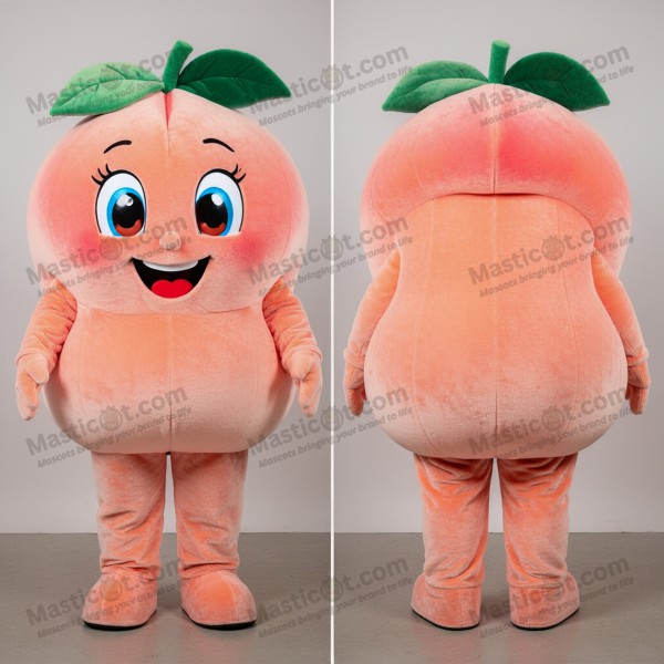 Peach Cartoon Goulash Mascot - Masticot.com
