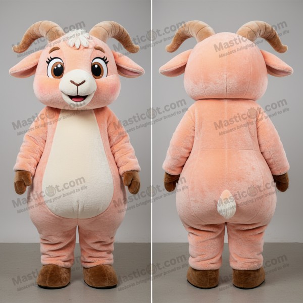 Ferskenblød bondegeds mascot - Masticot.com