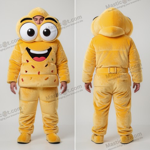 Fantasía sorridente de nachos em amarelo amanteigado - Nachos - MASTICOT_41453 - Masticot.com