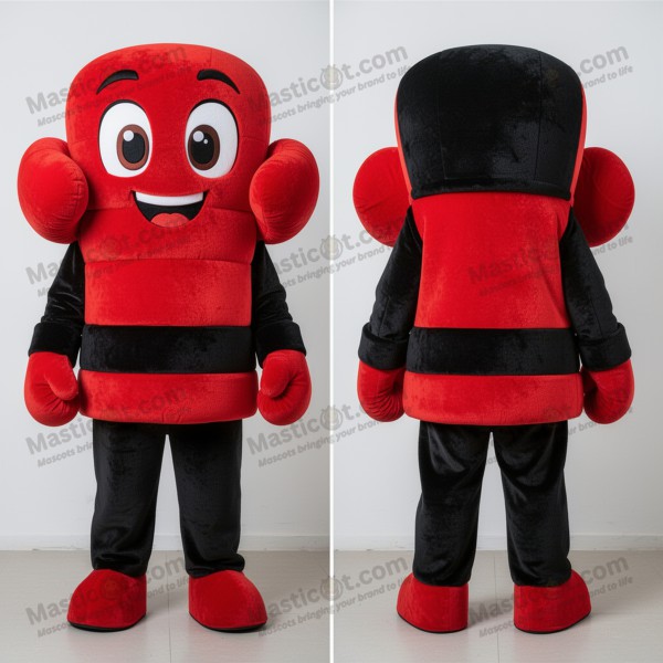 Rust Cartoon Boxing Glove Mascot - Masticot.com