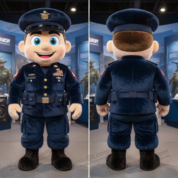 Mascota Reconocimiento Naval Verde Marina Amigable -