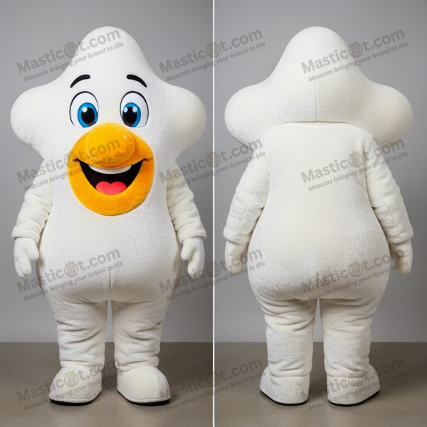 White eggshell shakshuka mascot - Masticot.com