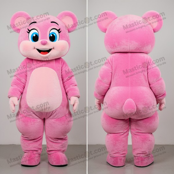 Velvety pink playful doctor mascot - Masticot.com