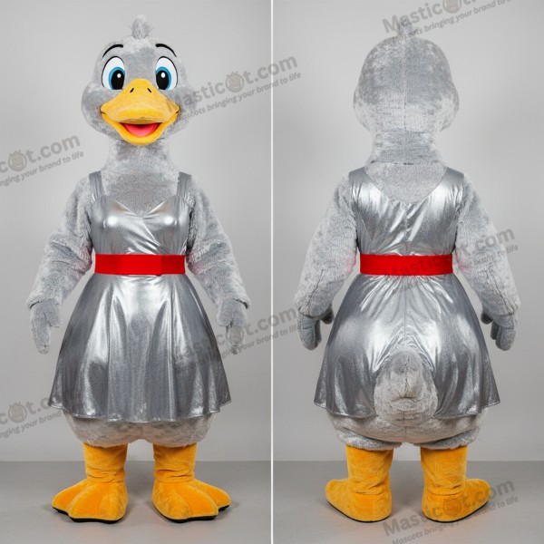 Sølv Cocktailand Geese Maskot - Gjess - MASTICOT_42576 - Masticot.com