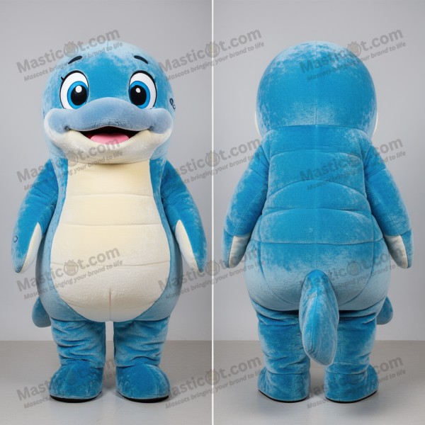 Azure blå blid Stellars søko mascot - Masticot.com