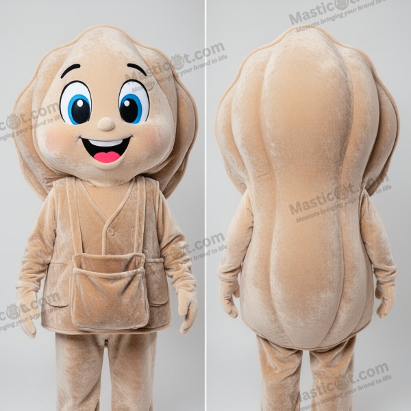 Mascote de Ostra Aveludada Bege - Ostra - MASTICOT_43880 - Masticot.com