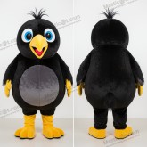 Smaragdgrøn rund kiwimaskot - Kiwi - MASTICOT_44366 - Masticot.com