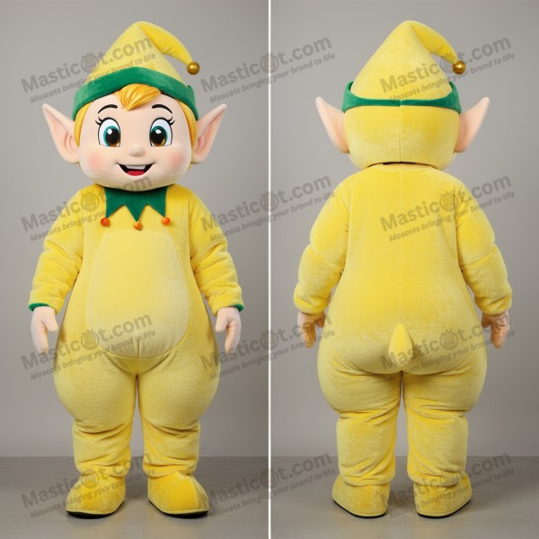 Lys gul glad alvekostyme - Masticot.com