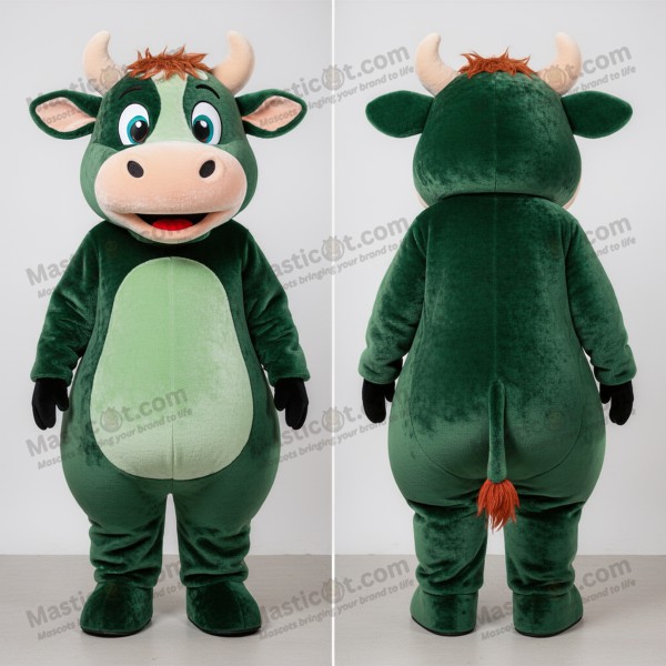 Vaca Mascota de Jersey Verde Bosque - Masticot.com