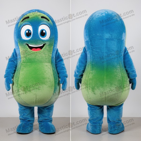 Mascota de Judía Verde Azul Verdoso Terciopelo -