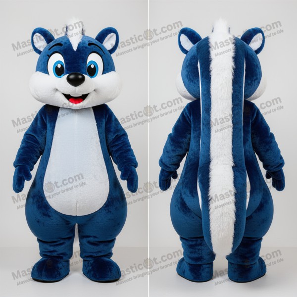 Azure Cartoon Skunk Mascot - Masticot.com